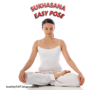 Sukhasana for stress