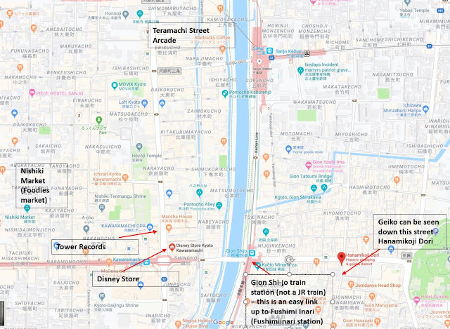 Map of Gion