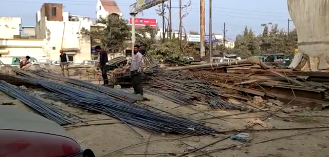Negligence in flyover construction on Lucknow's Terdhipulia