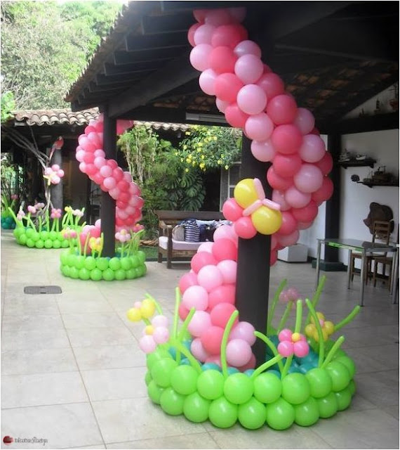 Interior Designs Using Colorful Balloons 10
