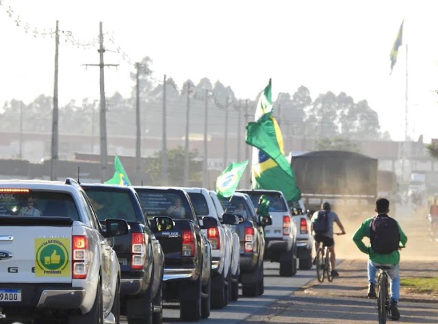 MATO GROSSO: Fazendeiros e empresários do agro viajam para manifesto pró-Bolsonaro em Brasília - FOTOS