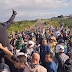 Bolsonaro inicia motociata em Campina Grande com Bruno Roberto na garupa