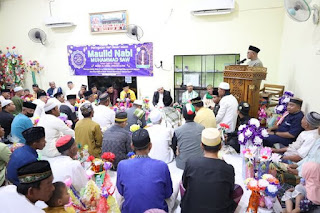 Peringatan Maulid Nabi di Masjid Al Dahri Lingkas Ujung