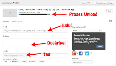 Cara Upload Video ke Youtube