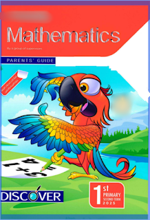 كتاب المعاصر ماث math الصف الاول الابتدائى لغات الترم الثانى