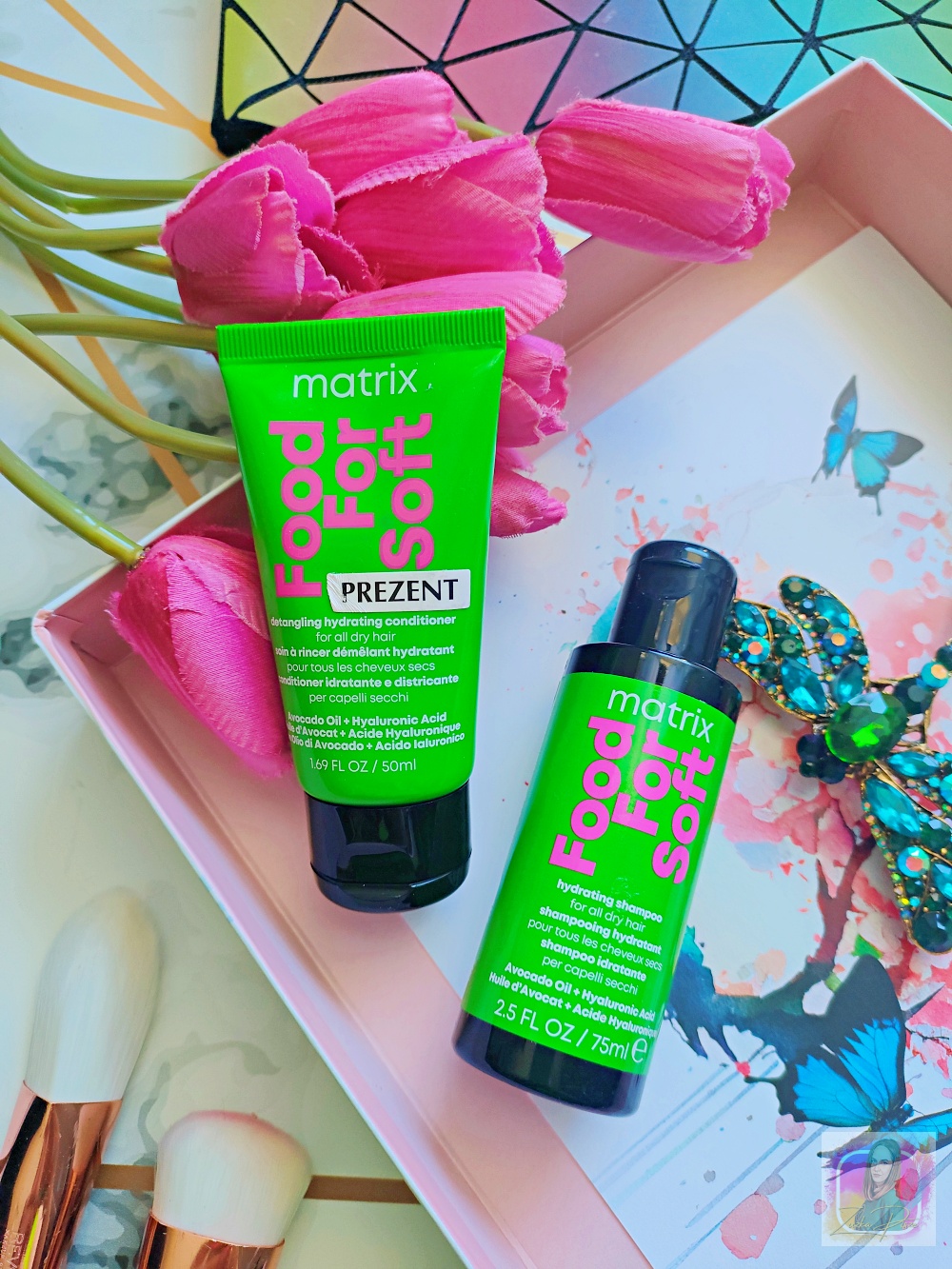 MATRIX Food For Soft - szampon i odżywka do włosów