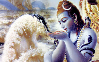 why lord shiva drank poison