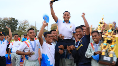 Kodiklatal Raih Juara Umum Pekan Olah Raga TNI AL Wilayah Timur 2023