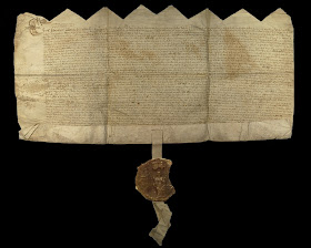 A deed of indenture. 