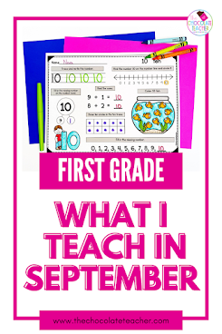 Use these September activities to get learning off to a great start in your classroom this year. From CVC words to math review, these activities will keep your kids busy and excited about learning and reviewing key skills and concepts as they head back to the classroom this September. Be sure to check out the Chocolate Teacher TPT shop for even more exciting and engaging activities you can use in your first grade classroom this year. #thechocolateteacher #backtoschoolactivities #septemberactivitiesforfirstgrade #firstgradeactivitiesforbacktoschool #septemberlessonideasforelementarystudents