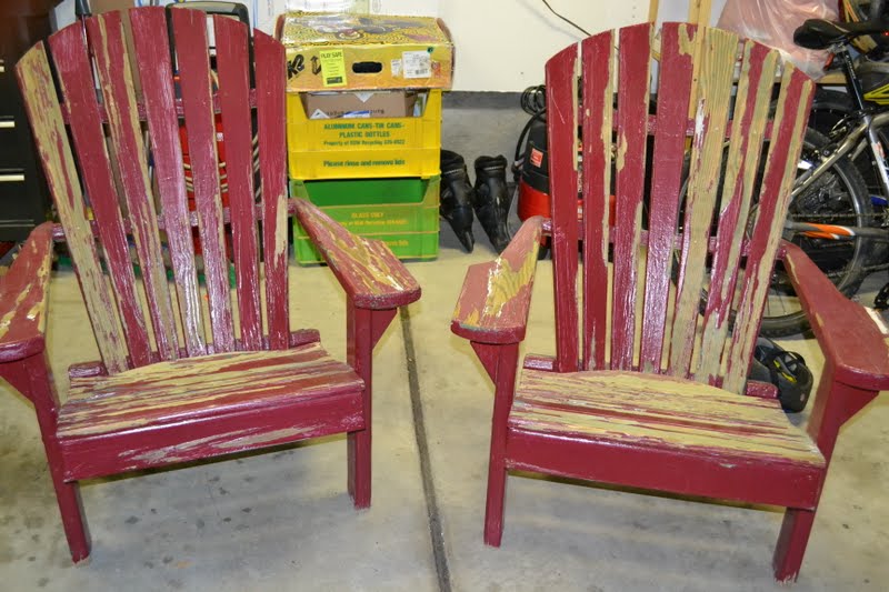 Nifty Thrifty &amp; Thriving: Adirondack Chair redo