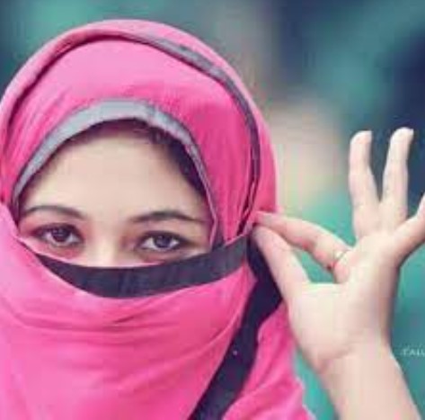 ওড়না মুখ ঢাকা প্রোফাইল পিক