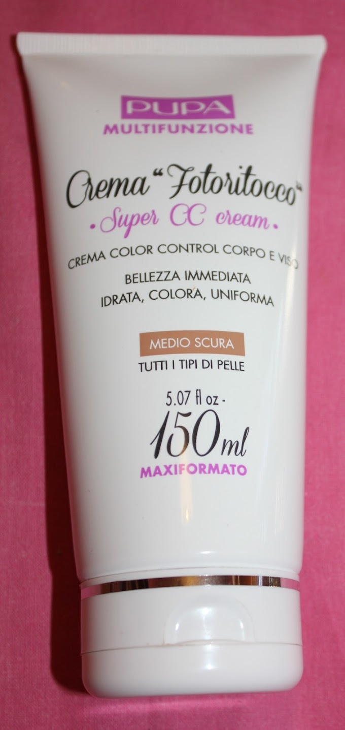 Pupa Multifunzione "Crema Fotoritocco"    *super CC cream*    Crema Color Control Corpo e Viso