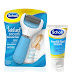 Scholl Velvet Smooth Express Pedi Electronic Foot File with Free Foot and Nail Cream (Multi Color)