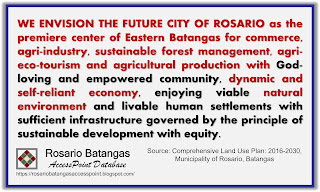 Vision 2016-2030 of the Municipality of Rosario, Batangas