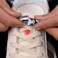 Elastic Magnetic Lazy Shoe Laces