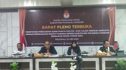 KPU Tetapkan Anggota DPRD Polman, 16 Baru dan 24 Muka Lama