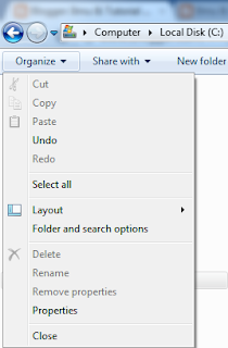 Setting Folder Options