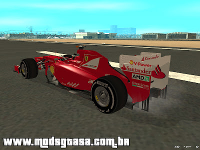 Ferrari Scuderia F2012 para GTA San Andreas