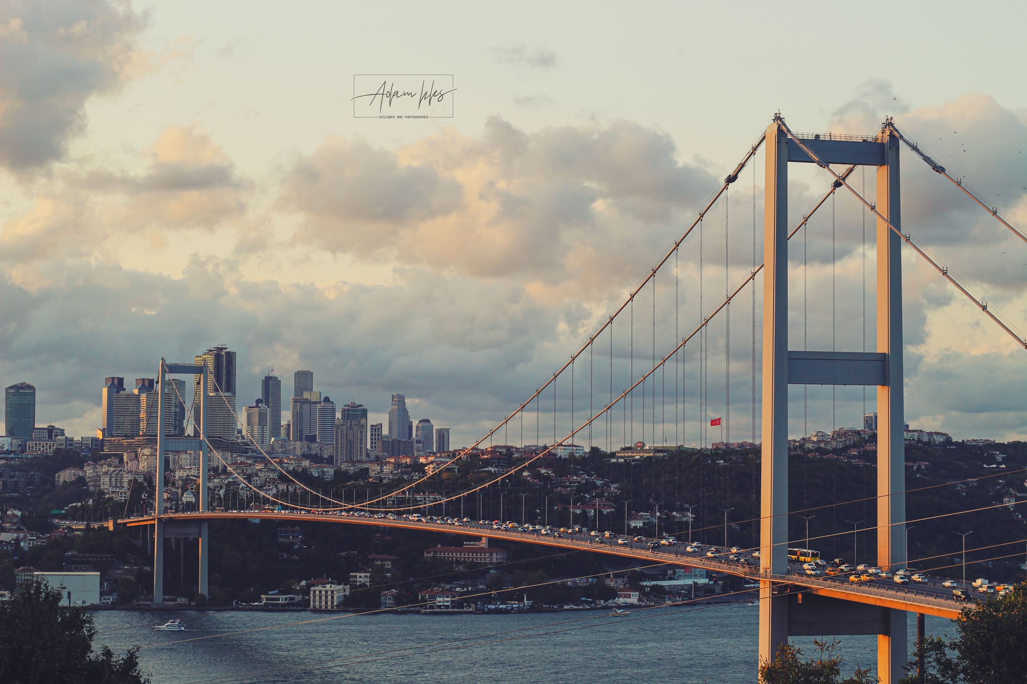 beautiful bridges wallpaper - Turkey 15 Temmuz Bridge Bosphorus