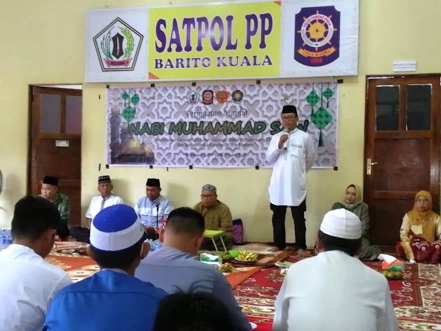 Satpol-PP Batola Gelar Peringatan Maulid Nabi 