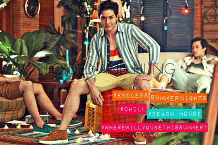 Alden Richards for Folded and Hung Summer 2013 ad campaign