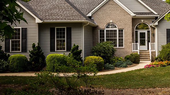 Creating a stunning landscape includes installing a walkway