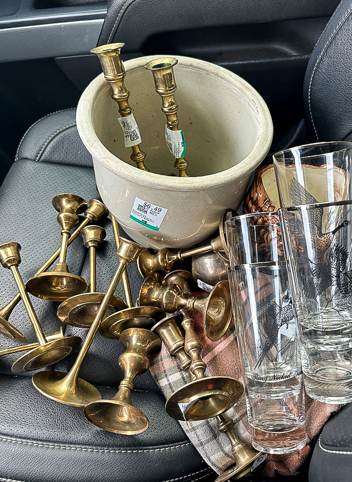 thrift store brass loot shoot