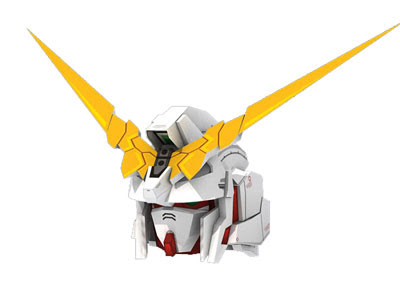 RX0 Unicorn Gundam Papercraft
