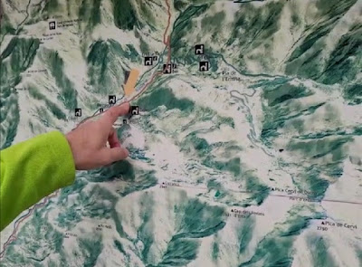 VALL DE BOÍ - BARRUERA - BOÍ - ERILL LA VALL - BARRUERA, camí paral·lel al riu la Noguera de Tor i planell informatiu