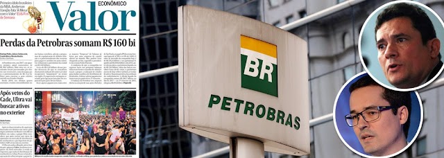 PETROBRAS PERDEU R$ 160 BI EM 4 ANOS DE LAVA JATO