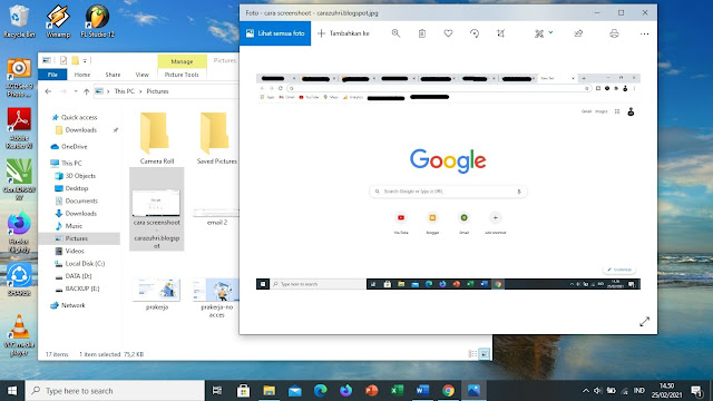 Cara Screenshoot di Laptop, PC atau Komputer