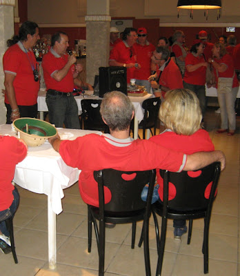 Após o almoço no restaurante do mirante, as tradicionais comunicações de Walter Arruda, presidente do Clube MP Lafer Brasil.