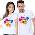 Holi t-Shirt for Family|Regular |Dry fit|Happy Holi Printed| Half Sleeves t-Shirt for Holi White Colour-10