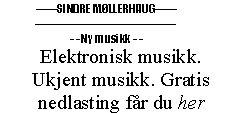 Musikk på Soundcloud