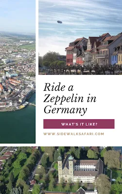 What's it like to ride a zeppelin in Germany