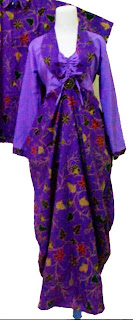 model baju batik muslim