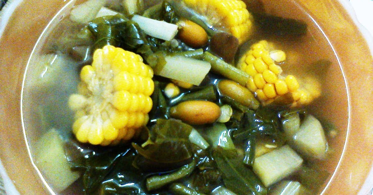 RESEP SAYUR ASEM KUAH BENING BUMBU SUNDA - Aneka Resep 