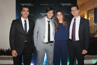 Directores de PronoKal de Perú, Uruguay, Londres y Suiza, Jaime León, Sergio Ponce, Esther Pujols y Manuel Espejo.