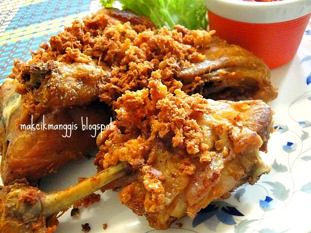 Jom masak, jom makan makan: Ayam Goreng Kremes