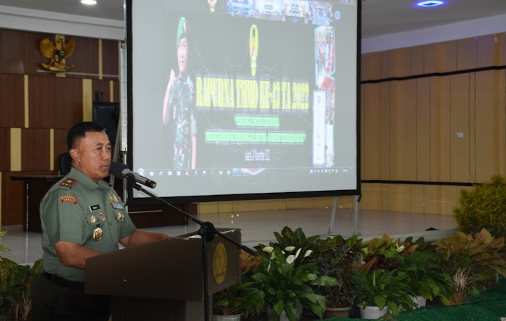 Sinergitas Korem 141/Tp, Mendukung Kemanunggalan TNI Rakyat Semakin Kuat