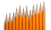 This is a picture of pencils which should show there is no limit to writing