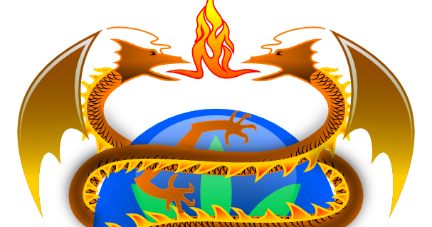 Twin Dragon and the Cristal Ball sedot gambar svg gratis Twin Dragon and the Cristal Ball sedot gambar svg gratis