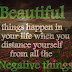 Beautiful things happen in your life  