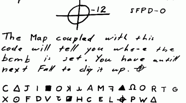 surat sandi zodiac killer