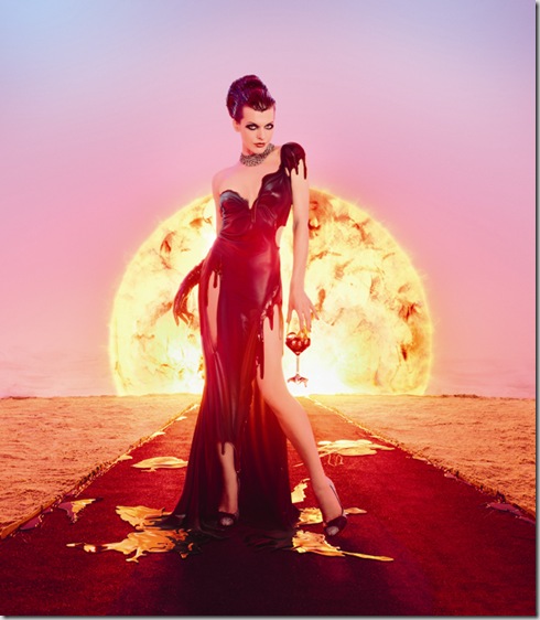 Star: Milla Jovovich.
Photographer: Dimitri Daniloff.