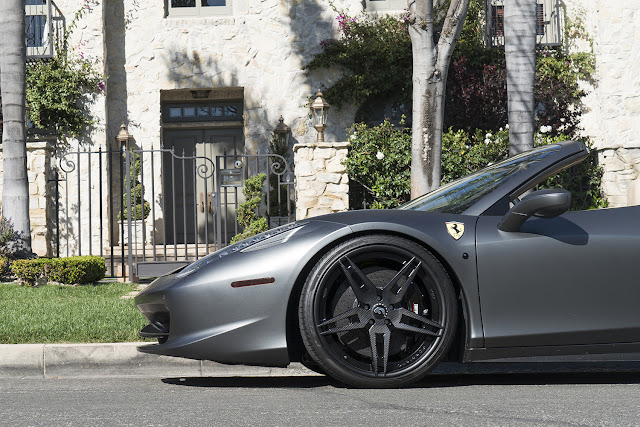 Ferrari 458 Spider on Forgiato Wheels - #Ferrari #Spider #Forgiato #Wheels #tuning #supercar