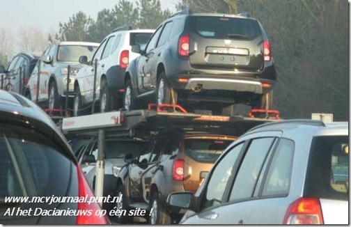 Dacia Duster op transport 01