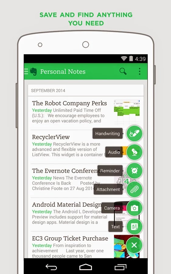 Evernote Premium v7.4