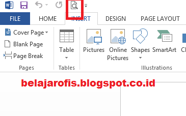 Cara gampang print preview pada microsoft word  Cara Praktis Print Preview Pada Microsoft Word 2013